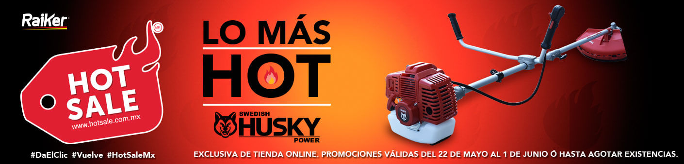 Ofertas Hot sale en equipos Husky - Raiker Agroindustrias