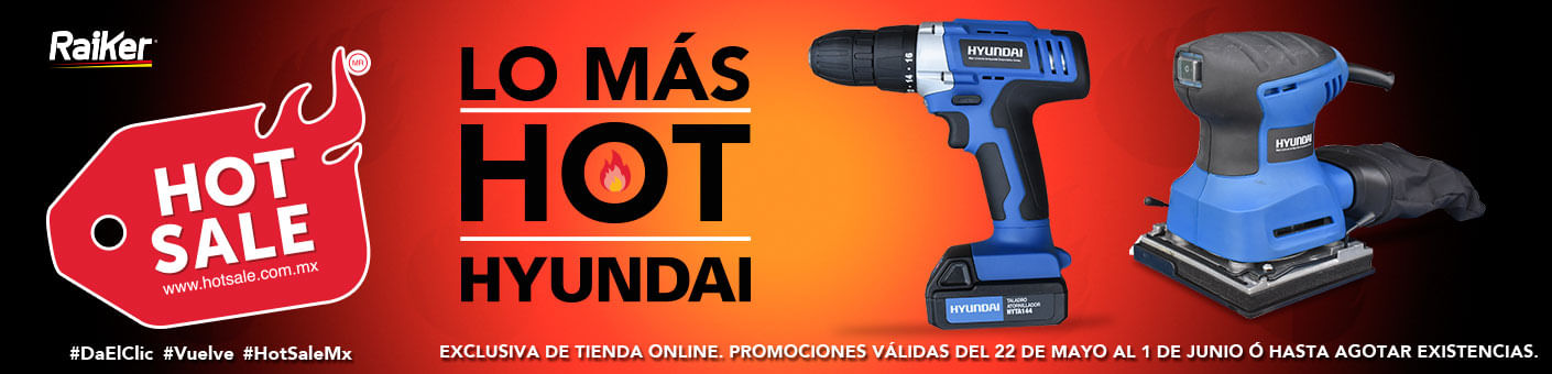 Ofertas Hot sale en equipos Hyundai - Raiker Agroindustrias